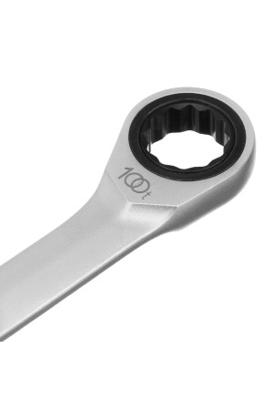 Набор ключей комбинированных трещоточных, количество зубьев 100, СRV, 7 шт, 8-19 мм Gross