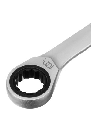 Набор ключей комбинированных трещоточных, количество зубьев 100, СRV, 7 шт, 8-19 мм Gross