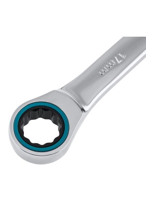 Набор ключей комбинированных с трещоткой, 8-19 мм, 7 шт, CrV Gross