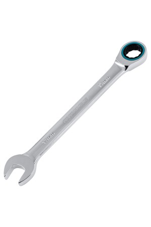 Набор ключей комбинированных с трещоткой, 8-19 мм, 7 шт, реверсивные, CrV Gross