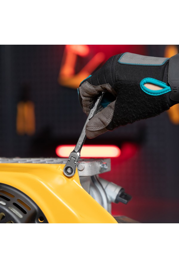 Набор ключей комбинированных, трещеточных шарнирных 6 шт Matrix