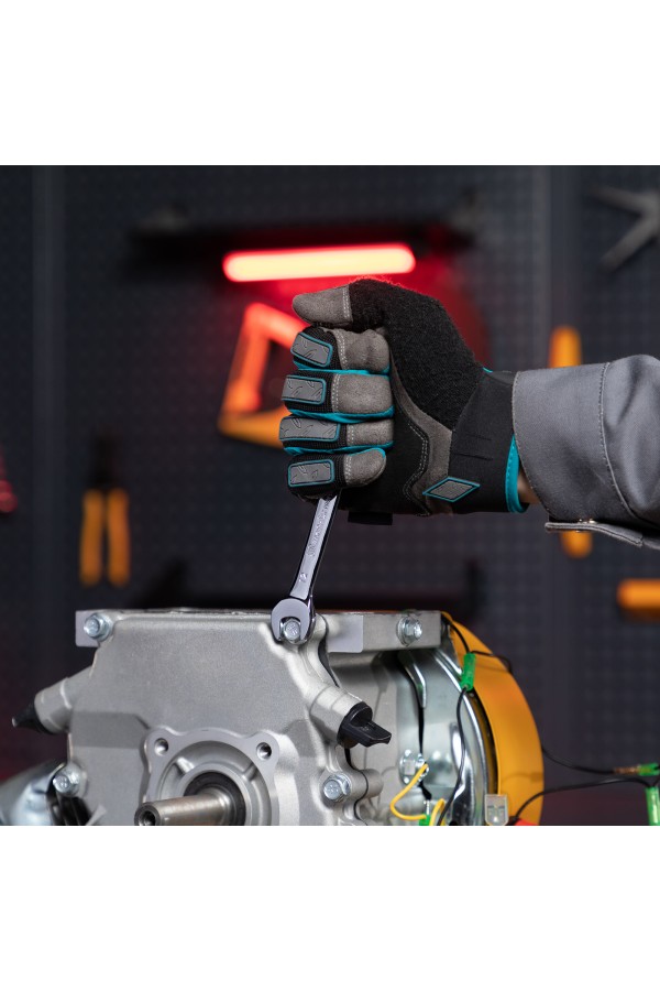 Набор ключей комбинированных, трещеточных шарнирных 6 шт Matrix