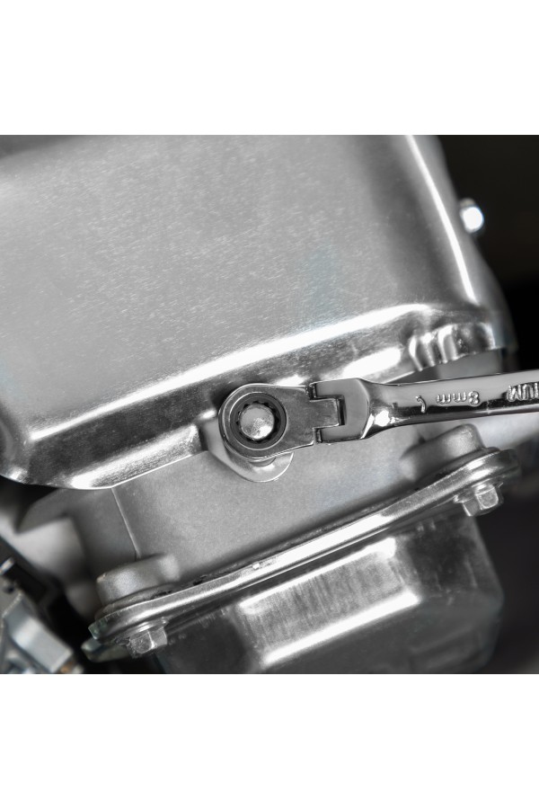 Набор ключей комбинированных, трещеточных шарнирных 6 шт Matrix