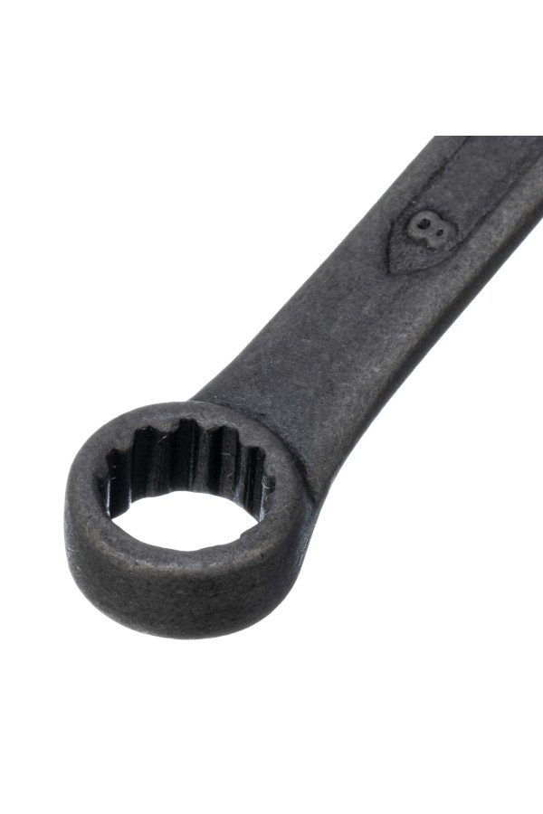 Ключ комбинированый, 8 мм, CrV, фосфатированный Сибртех