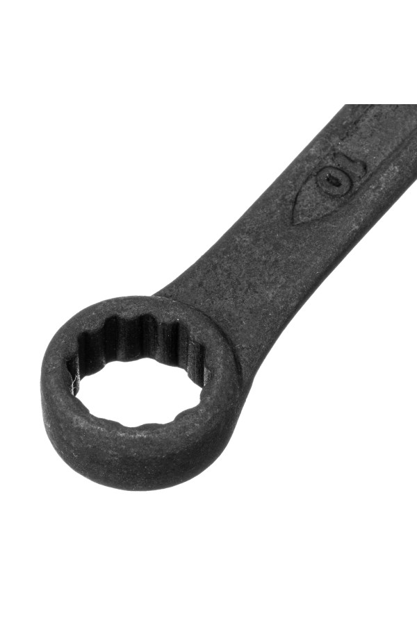 Ключ комбинированый, 10 мм, CrV, фосфатированный Сибртех