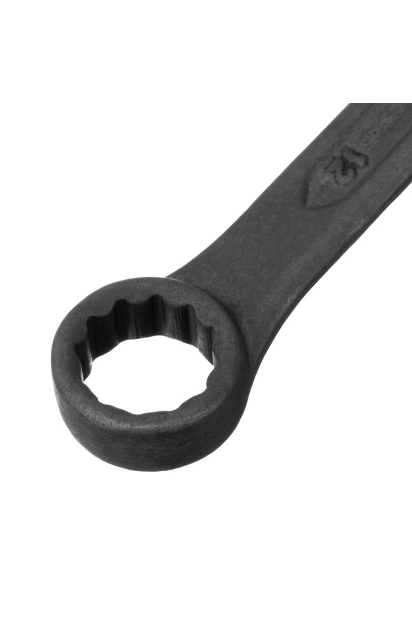 Ключ комбинированый, 12 мм, CrV, фосфатированный Сибртех