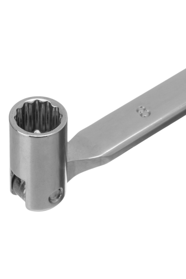 Ключ шарнирный 8 х 10 мм, CrV Stels
