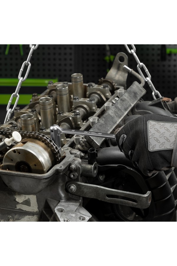 Набор ключей шарнирных CrV 8 шт, Stels