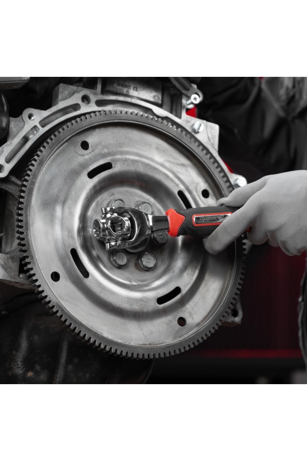 Ключ универсальный 48 в 1, СrV, 8-19мм, Spline Matrix