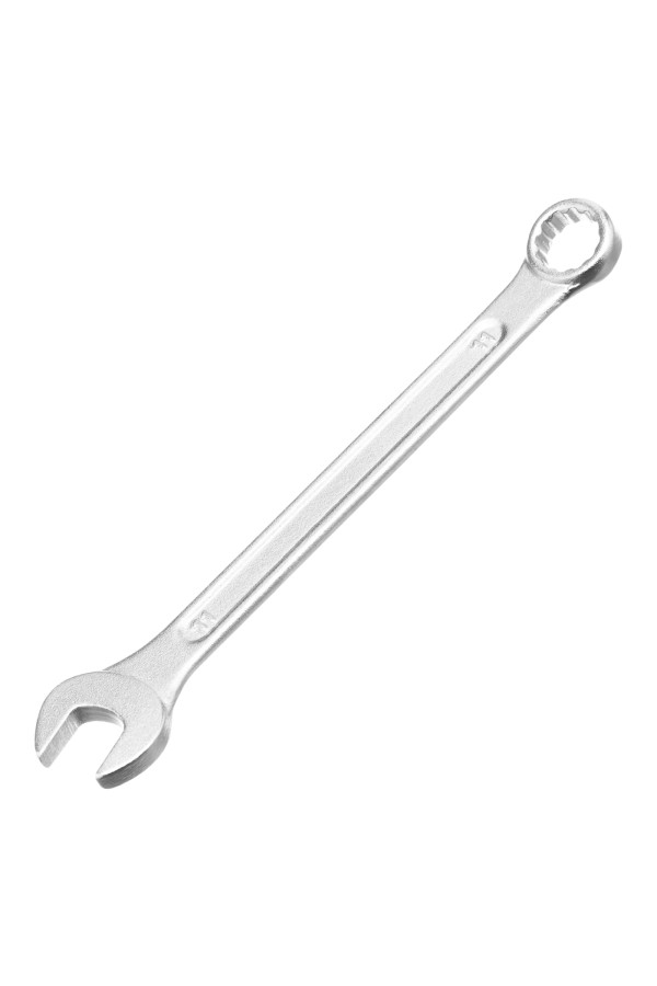 Ключ комбинированный, 11 мм, хромированный Sparta