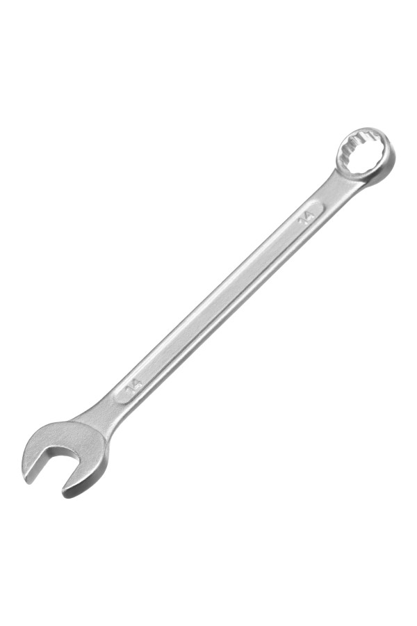 Ключ комбинированный, 14 мм, хромированный Sparta