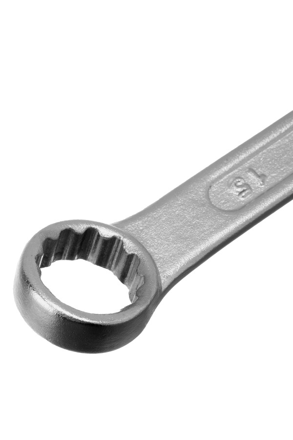 Ключ комбинированный, 15 мм, хромированный Sparta