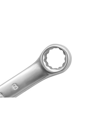 Ключ комбинированный, 8 мм, CrV, матовый хром Matrix