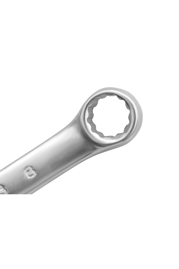 Ключ комбинированный, 8 мм, CrV, матовый хром Matrix