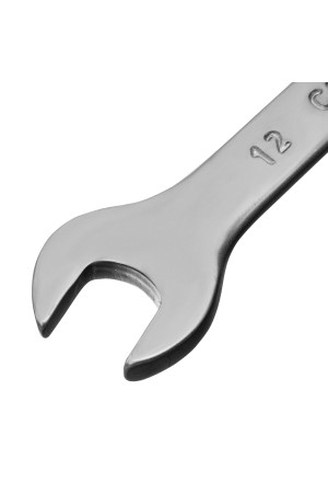 Ключ комбинированный, 12 мм, CrV, матовый хром Matrix