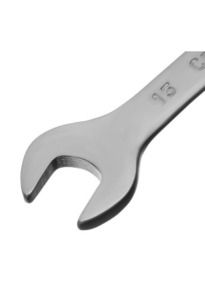Ключ комбинированный, 15 мм, CrV, матовый хром Matrix