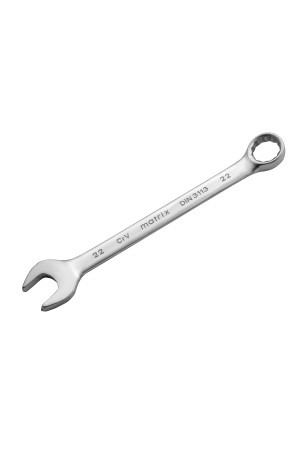 Ключ комбинированный, 22 мм, CrV, матовый хром Matrix