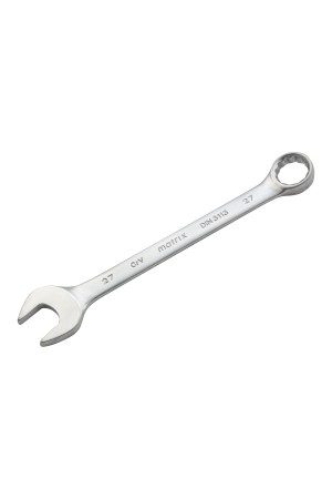 Ключ комбинированный, 27 мм, CrV, матовый хром Matrix