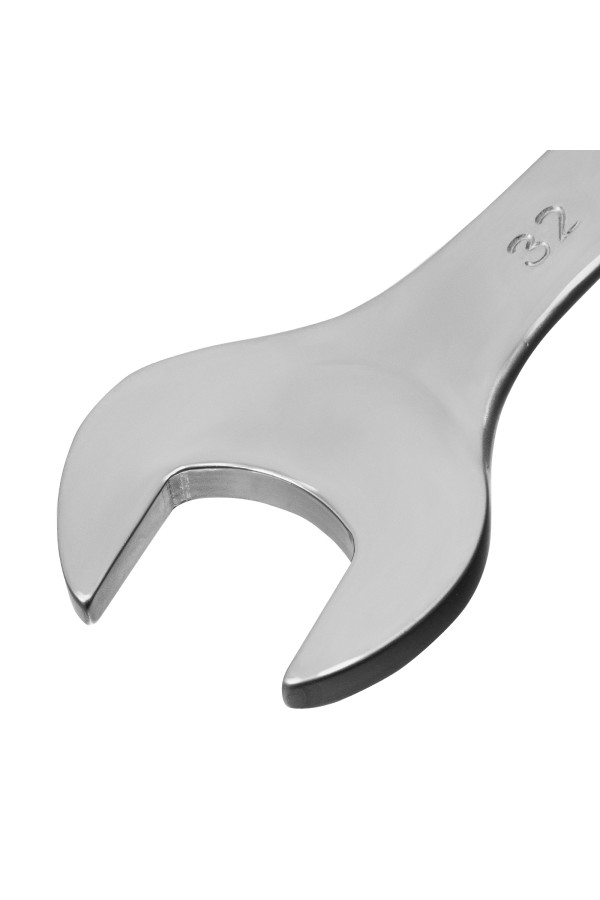 Ключ комбинированный, 32 мм, CrV, матовый хром Matrix