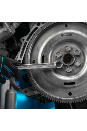 Набор ключей комбинированных 8-19 мм, 8 шт, CrV, холодный штамп Gross