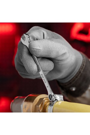 Ключ комбинированный, 7 мм, CrV, полированный хром Matrix