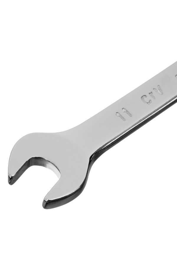 Ключ комбинированный, 11 мм, CrV, полированный хром Matrix