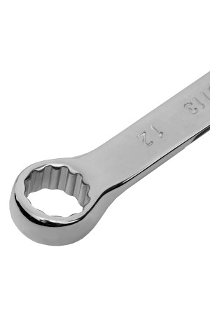 Ключ комбинированный, 12 мм, CrV, полированный хром Matrix