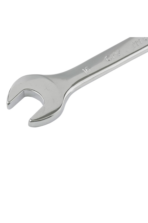 Ключ комбинированный, 16 мм, CrV, полированный хром Matrix