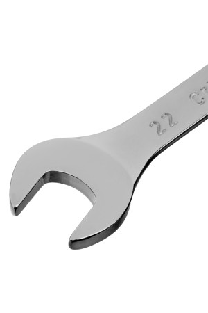 Ключ комбинированный, 22 мм, CrV, полированный хром Matrix
