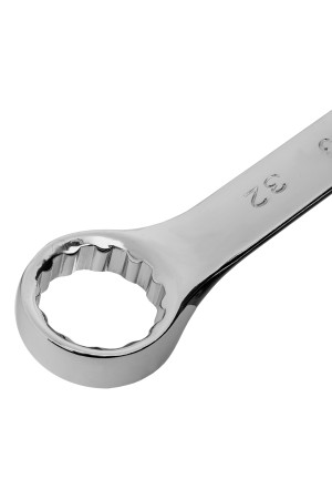 Ключ комбинированный, 32 мм, CrV, полированный хром Matrix