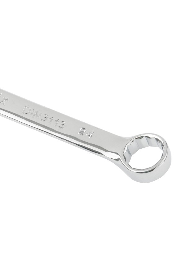 Ключ комбинированный, 24 мм, CrV, полированный хром Matrix