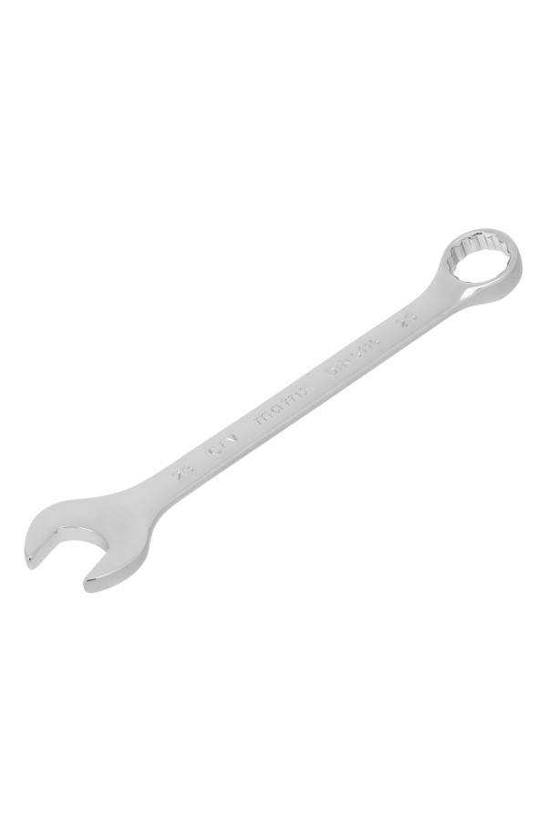 Ключ комбинированный, 25 мм, CrV, полированный хром Matrix