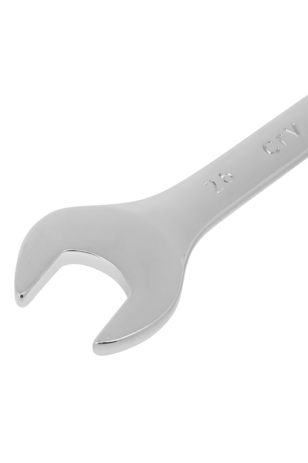 Ключ комбинированный, 26 мм, CrV, полированный хром Matrix