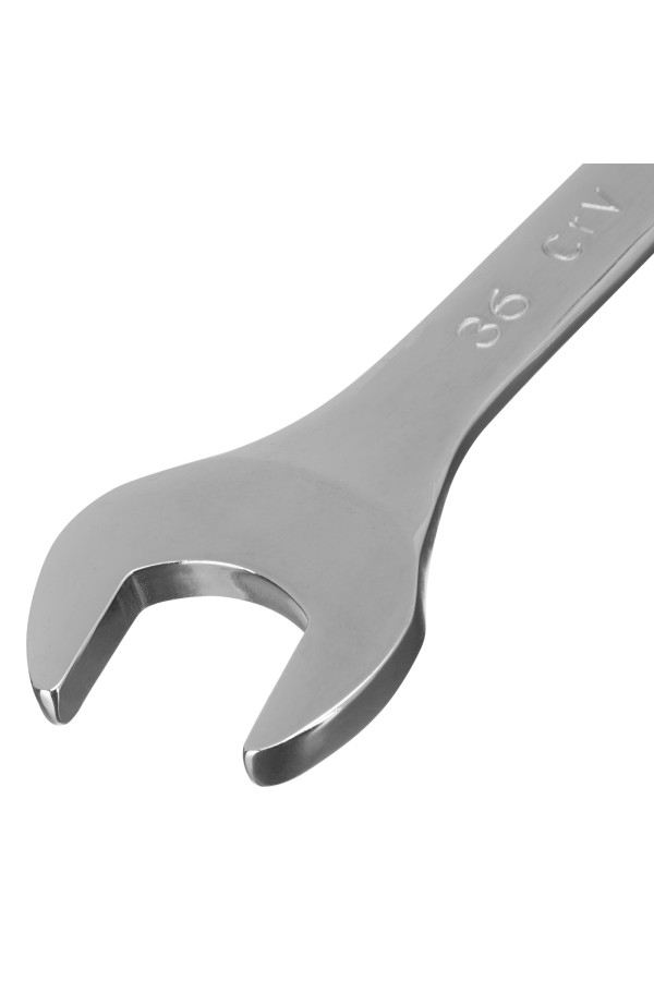 Ключ комбинированный, 36 мм, CrV, полированный хром Matrix
