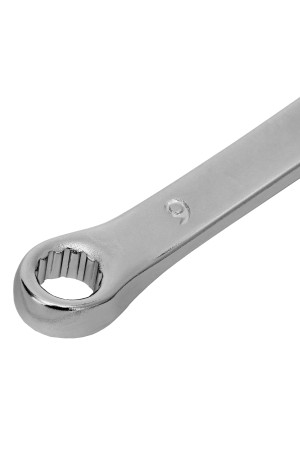 Ключ комбинированный, 6 мм, CrV, матовый хром Stels