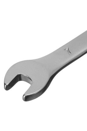 Ключ комбинированный, 7 мм, CrV, матовый хром Stels