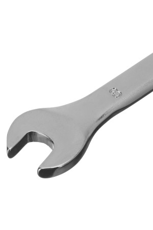 Ключ комбинированный, 8 мм, CrV, матовый хром Stels