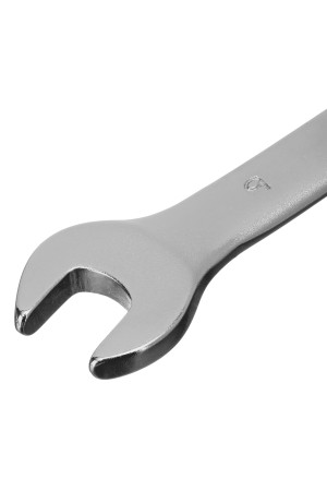 Ключ комбинированный, 9 мм, CrV, матовый хром Stels