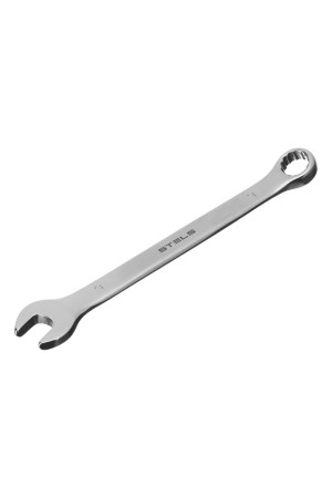 Ключ комбинированный, 9 мм, CrV, матовый хром Stels