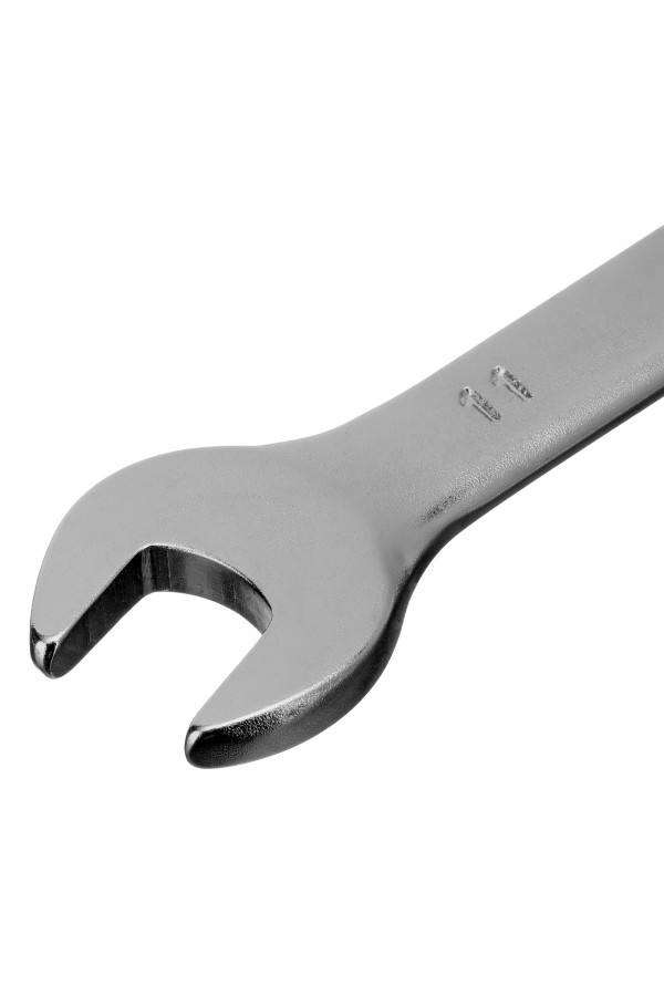 Ключ комбинированный, 11 мм, CrV, матовый хром Stels