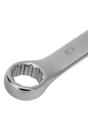 Ключ комбинированный, 13 мм, CrV, матовый хром Stels