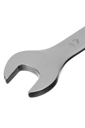 Ключ комбинированный, 17 мм, CrV, матовый хром Stels