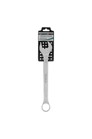 Ключ комбинированный, 27 мм, CrV, матовый хром Stels