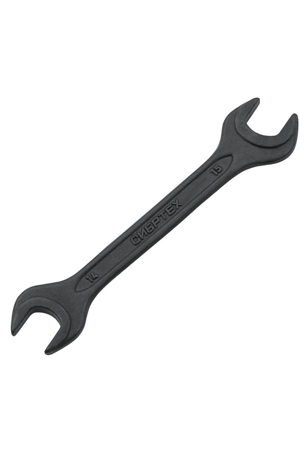 Набор ключей рожковых, 6 - 19 мм, 6 шт., CrV, фосфатированные Сибртех