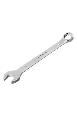 Ключ комбинированный, 16 мм, CrV, матовый хром Stels