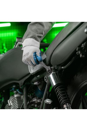 Набор ключей рожковых, 6 - 24 мм, 8 шт., CrV, фосфатированные Сибртех