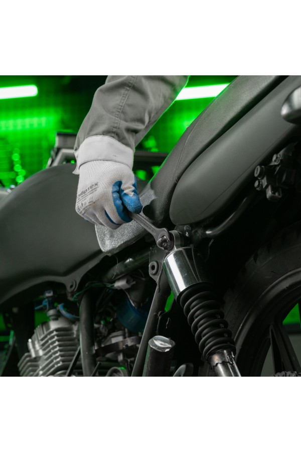 Набор ключей рожковых, 6 - 32 мм, 10 шт., CrV, фосфатированные Сибртех