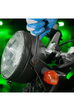 Набор ключей рожковых, 6 - 32 мм, 10 шт., CrV, фосфатированные Сибртех