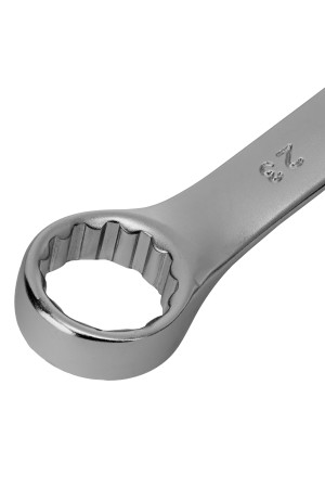 Ключ комбинированный, 23 мм, CrV, матовый хром Stels