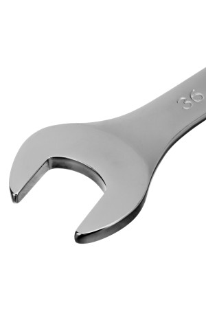 Ключ комбинированный, 36 мм, CrV, матовый хром Stels